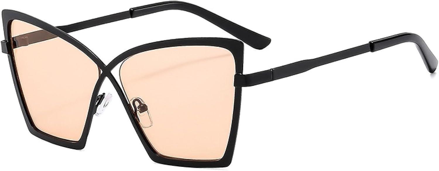 Солнцезащитные очки с защитой от УФ-излучения UV400 | Увеличенный размер "кошачий глаз" | Для женщин и мужчин, для занятий спортом на открытом воздухе и вождения DSVIGF, C2blackbrown
Солнцезащитные очки с защитой от УФ-излучения UV400 | Увеличенный размер "кошачий глаз" | Для женщин и мужчин, для занятий спортом на открытом воздухе и вождения DSVIGF, C2blackbrown