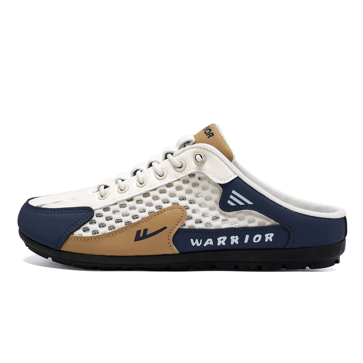 WARRIOR Быстросохнущие бесшумные закрытые тапочки для мужчин - синий бежевый хаки, цвет Blue Beige Khaki
WARRIOR Быстросохнущие бесшумные закрытые тапочки для мужчин - синий бежевый хаки, цвет Blue Beige Khaki