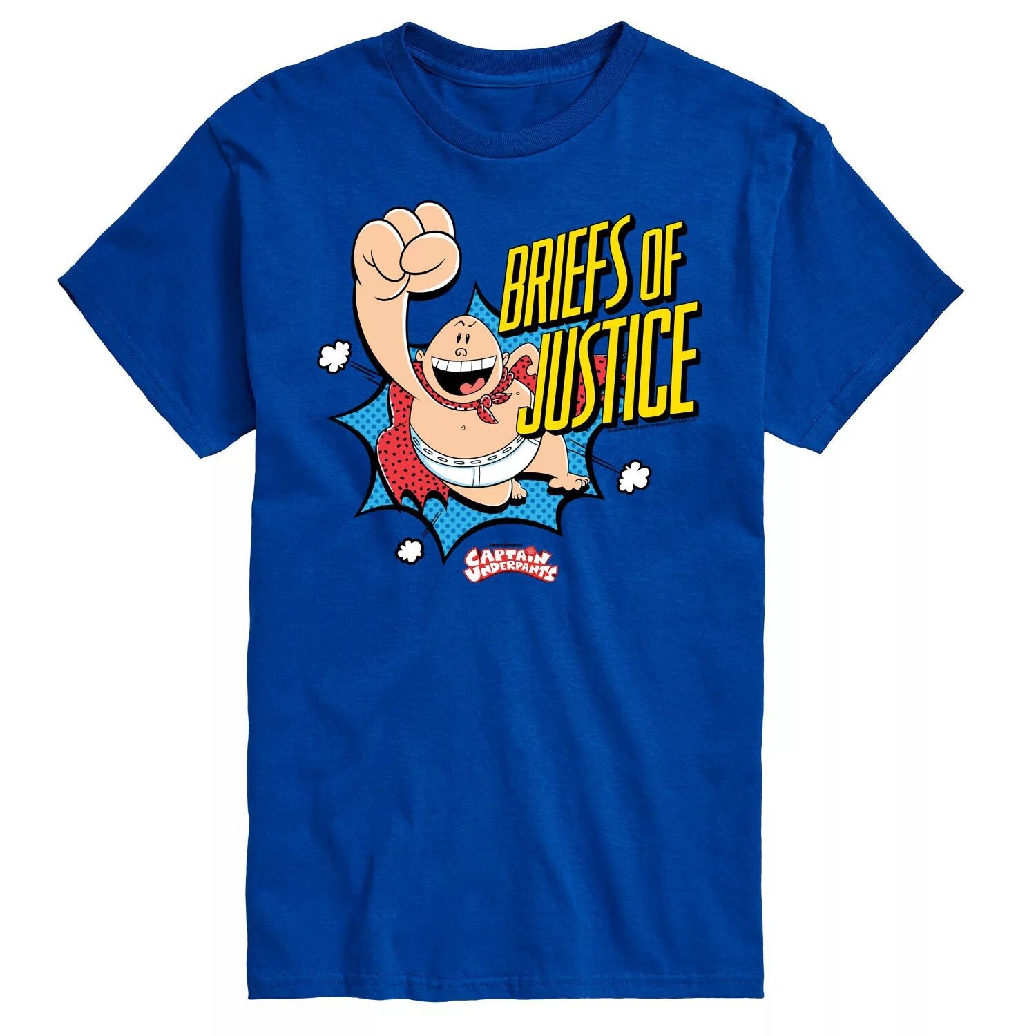 Трусы Big & Tall Captain Underpants Футболка с рисунком Briefs Of Justice License, синий
Трусы Big & Tall Captain Underpants Футболка с рисунком Briefs Of Justice License, синий