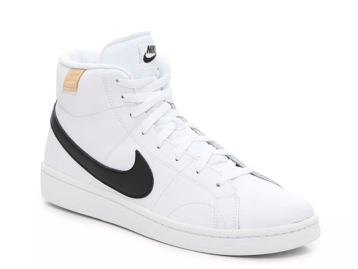 Кроссовки Nike Court Royale 2 Mid-Top — мужские, белые/черные 
Кроссовки Nike Court Royale 2 Mid-Top — мужские, белые/черные