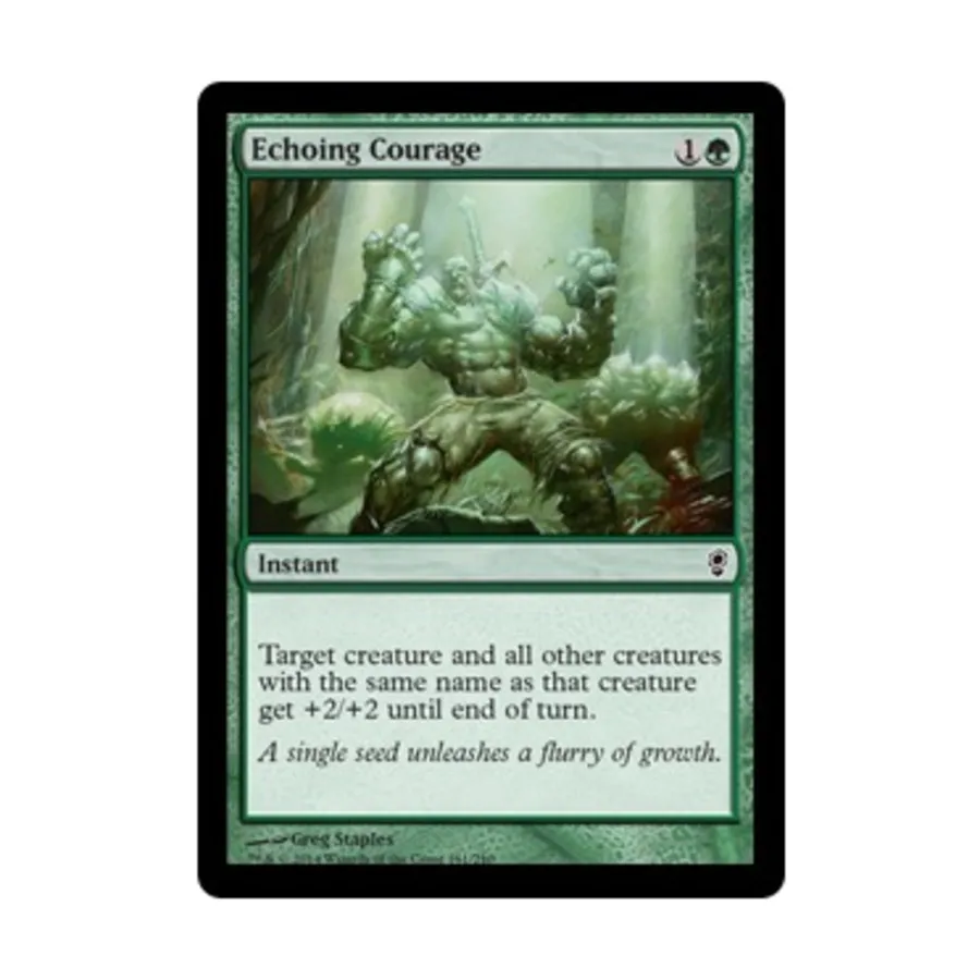 CCG Эхо мужества (С), MTG - Conspiracy
CCG Эхо мужества (С), MTG - Conspiracy