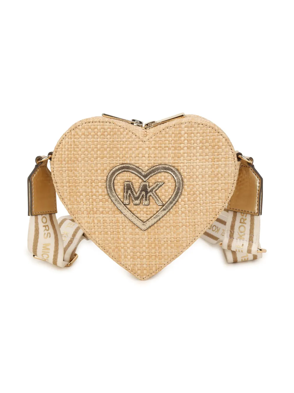 Плетеная сумка на плечо с нашивкой-логотипом Michael Kors Kids, бежевый
Плетеная сумка на плечо с нашивкой-логотипом Michael Kors Kids, бежевый