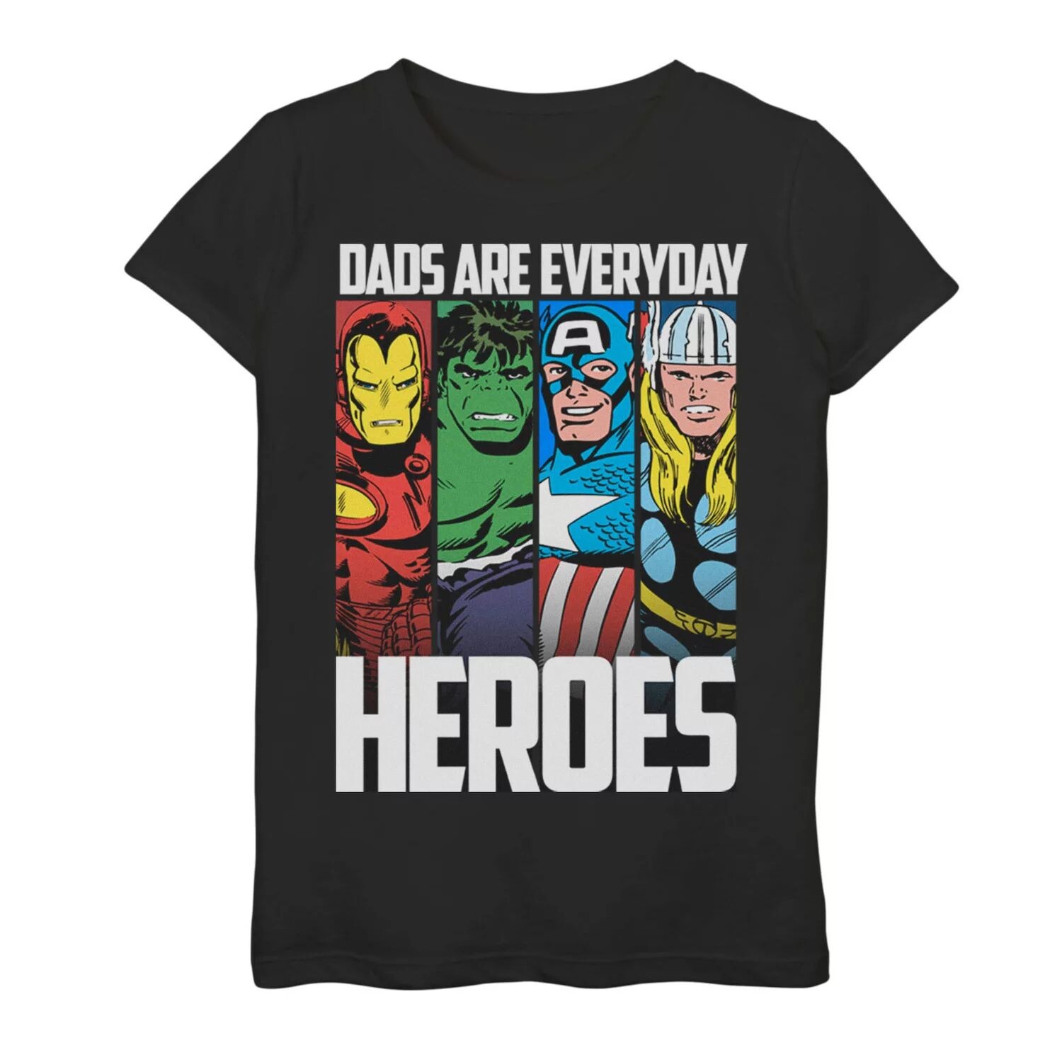 Футболка с рисунком «День отца», «День отца», «Марвел Мстители», для девочек 7–16 лет. Marvel
Футболка с рисунком «День отца», «День отца», «Марвел Мстители», для девочек 7–16 лет. Marvel