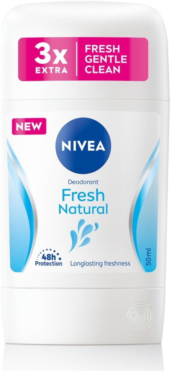 Nivea Fresh Natural антиперспирант для женщин, 50 ml
Nivea Fresh Natural антиперспирант для женщин, 50 ml