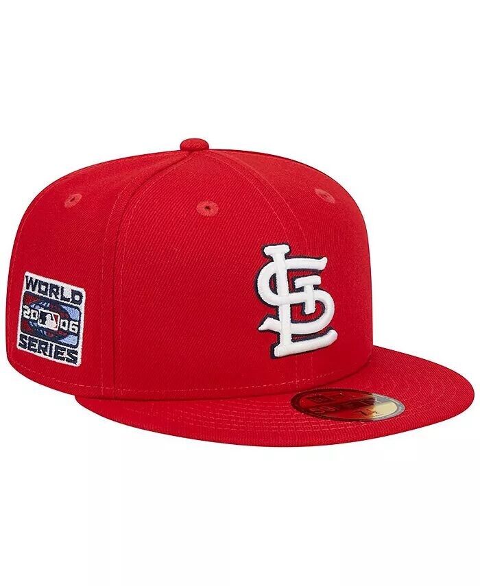 Мужская красная бейсболка St. Louis Cardinals 2006 World Series Team Color 59FIFTY Fitted Hat New Era
Мужская красная бейсболка St. Louis Cardinals 2006 World Series Team Color 59FIFTY Fitted Hat New Era