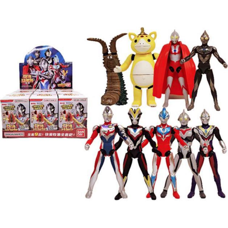 Ультрамен Джой Пазл пятое издание слепой коробки товары одиночный слепой бокс/полный набор 9 шт BANDAI
Ультрамен Джой Пазл пятое издание слепой коробки товары одиночный слепой бокс/полный набор 9 шт BANDAI