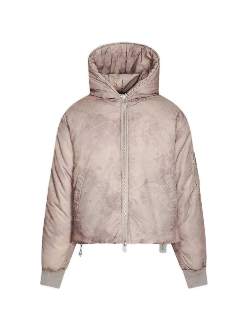 Бомбер с капюшоном и принтом в виде листвы Oamc Peacemaker, бежевый
Бомбер с капюшоном и принтом в виде листвы Oamc Peacemaker, бежевый