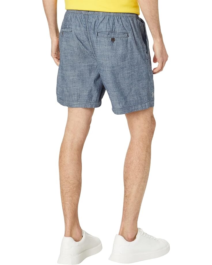 Шорты U.S. POLO ASSN. 8" Drawstring Canvas Shorts, цвет Classic Blue Chambray
Шорты U.S. POLO ASSN. 8" Drawstring Canvas Shorts, цвет Classic Blue Chambray