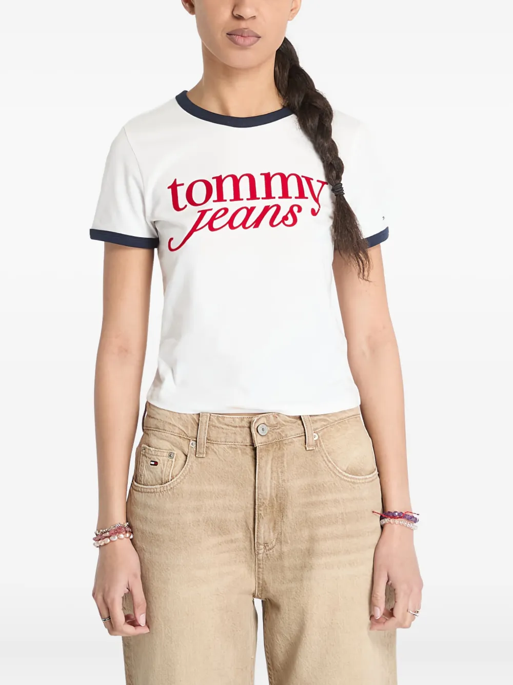 Футболка с логотипом Tommy Jeans, белый
Футболка с логотипом Tommy Jeans, белый