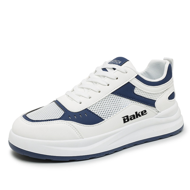 BAKE Скользоустойчивые износостойкие дышащие низкие повседневные туфли мужские бело-голубые, цвет White Blue
BAKE Скользоустойчивые износостойкие дышащие низкие повседневные туфли мужские бело-голубые, цвет White Blue
