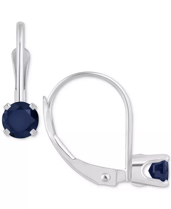 Серьги-Гвоздики с изумрудами-солитерами (1/2 карата) из 14-каратного белого золота (также с рубинами, сапфирами и танзанитами) Macy'S, sapphire
Серьги-Гвоздики с изумрудами-солитерами (1/2 карата) из 14-каратного белого золота (также с рубинами, сапфирами и танзанитами) Macy'S, sapphire