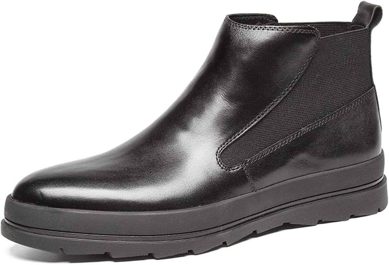 Мужские кожаные ботинки Santimon на платформе слипоны Челси на щиколотке черного цвета, черный
Мужские кожаные ботинки Santimon на платформе слипоны Челси на щиколотке черного цвета, черный