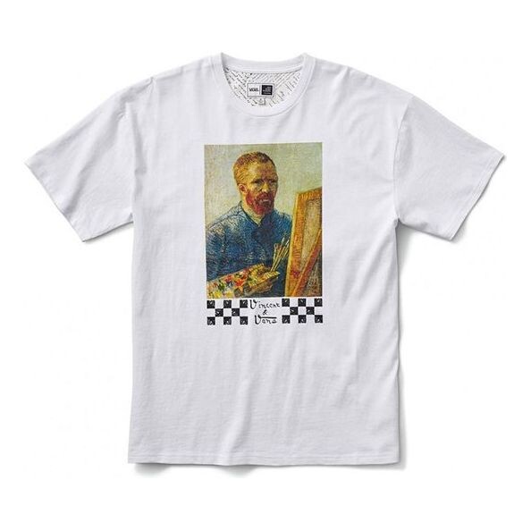 Футболка x van gogh museum oversized white Vans, белый 
Футболка x van gogh museum oversized white Vans, белый