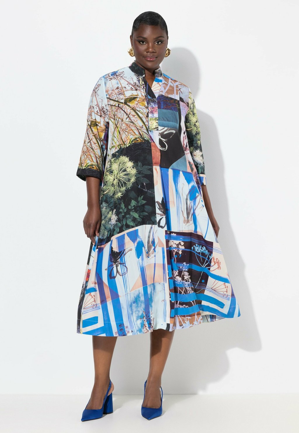 Повседневное платье PATCHWORK 3/4 SLEEVE MIDI Ulla Popken, белый
Повседневное платье PATCHWORK 3/4 SLEEVE MIDI Ulla Popken, белый