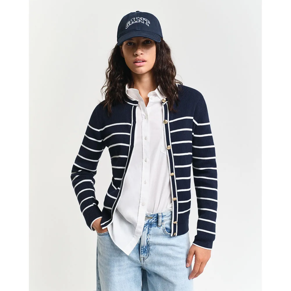 Кардиган Gant Breton, синий
Кардиган Gant Breton, синий