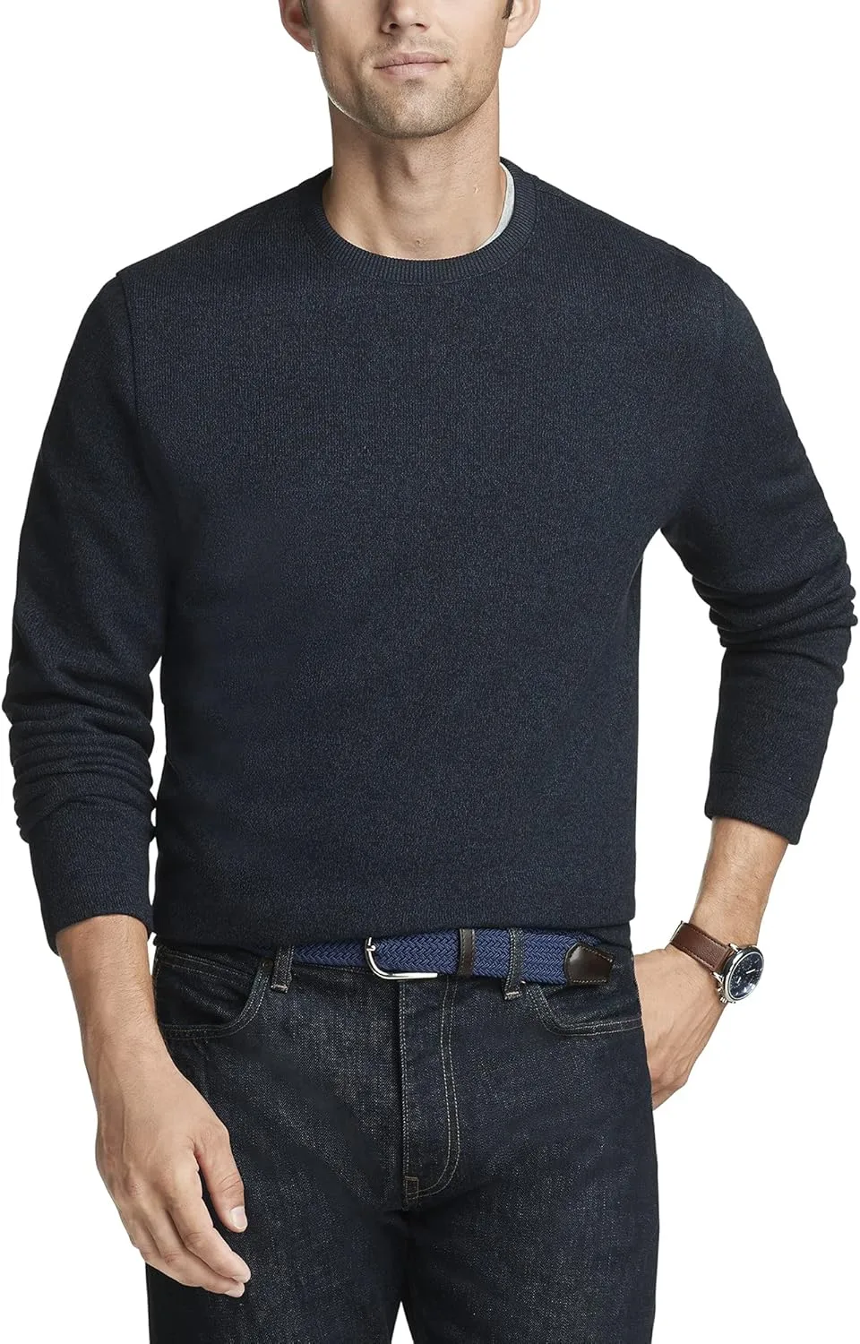 Van Heusen мужской флисовый свитер с длинным рукавом
Van Heusen мужской флисовый свитер с длинным рукавом
