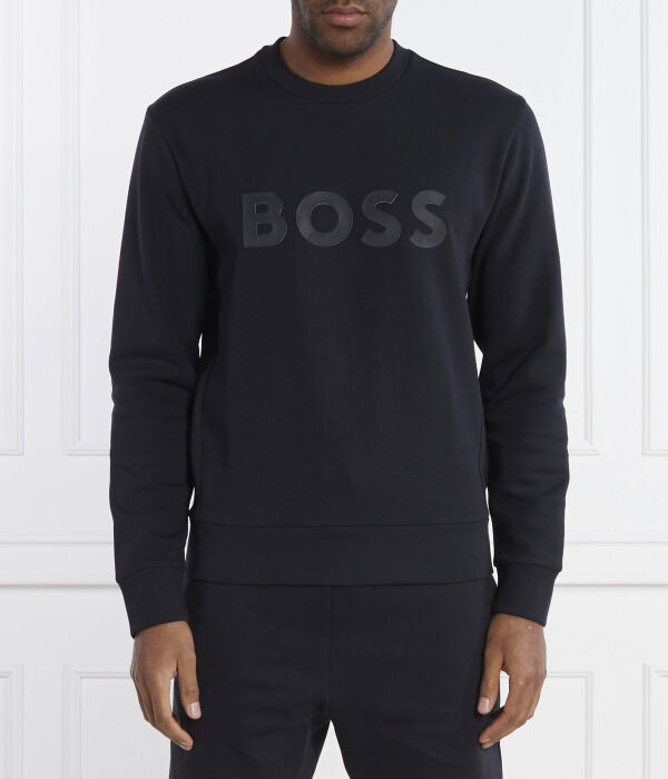 Свитер классный. Regular fit Boss Green, синий 
Свитер классный. Regular fit Boss Green, синий