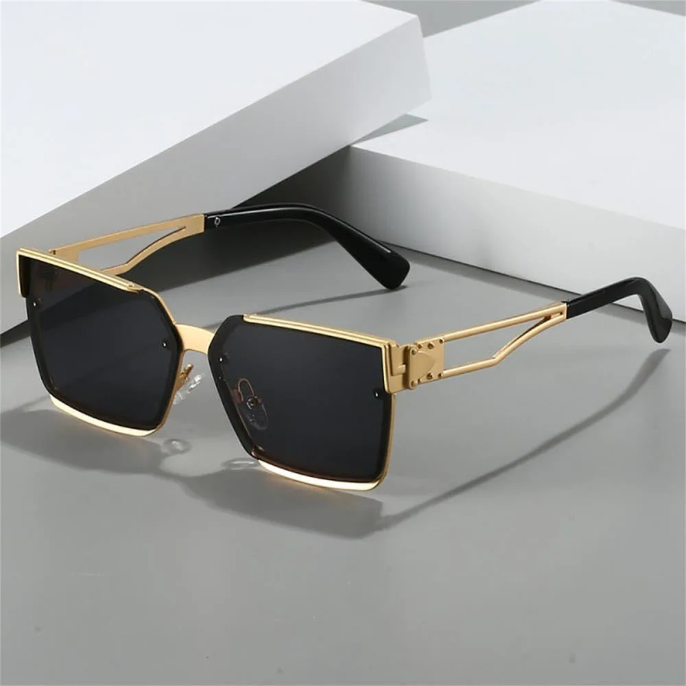 Металлические модные панк-солнцезащитные очки большого размера для мужчин, защита от УФ-излучения UV400 для активного отдыха и путешествий KTUCN, Double Tea Color
Металлические модные панк-солнцезащитные очки большого размера для мужчин, защита от УФ-излучения UV400 для активного отдыха и путешествий KTUCN, Double Tea Color