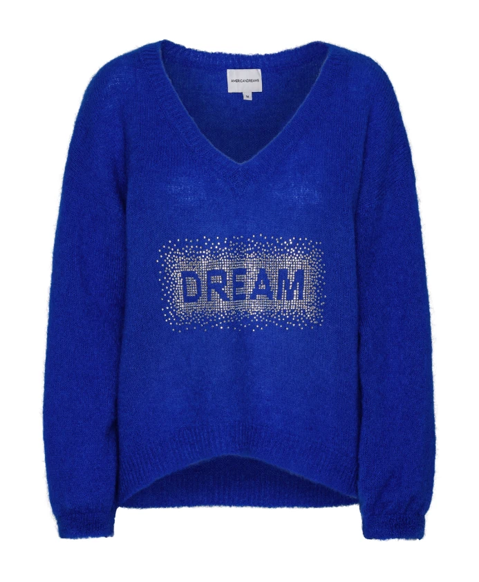 Вязаный свитер Silja с V-образным вырезом Americandreams, синий
Вязаный свитер Silja с V-образным вырезом Americandreams, синий