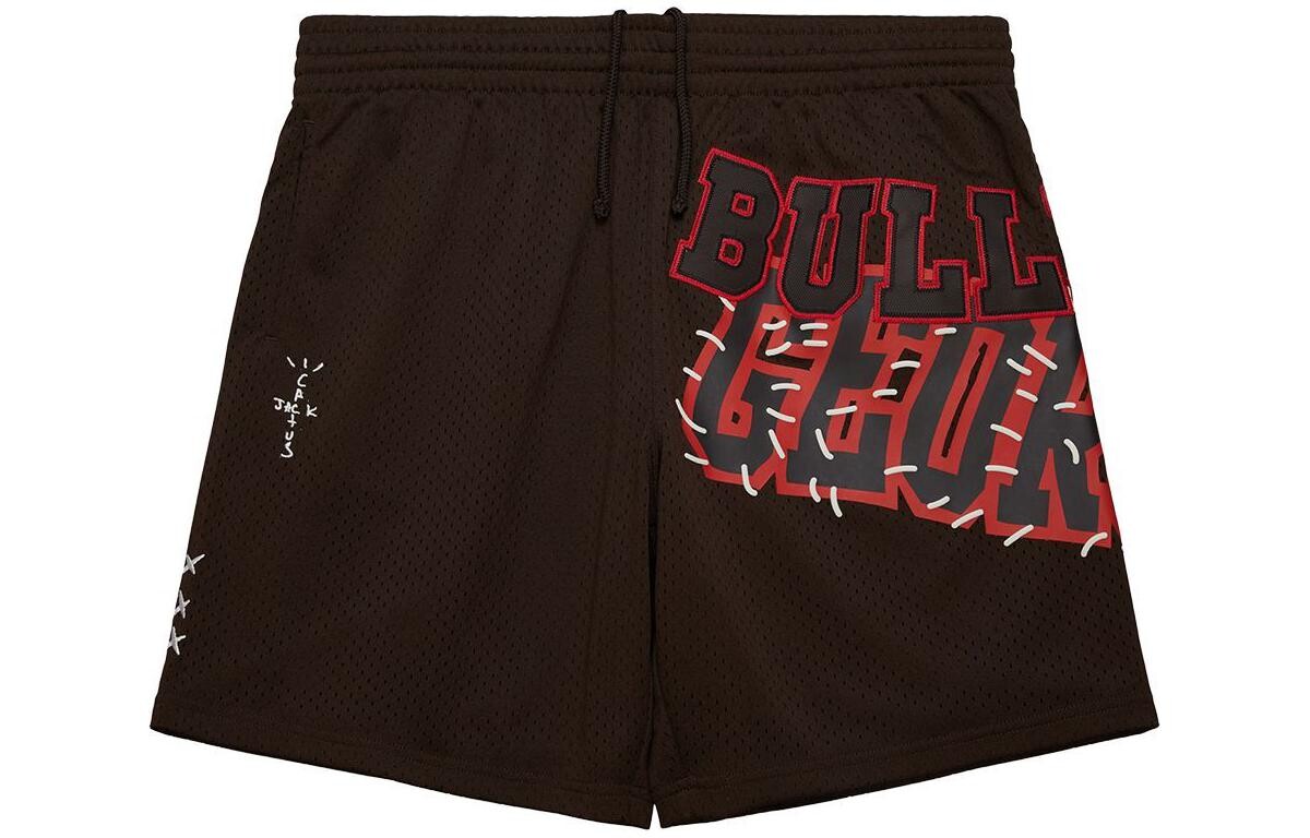 Mitchell & Ness X Спортивные шорты унисекс коричневые Travis Scott, коричневый
Mitchell & Ness X Спортивные шорты унисекс коричневые Travis Scott, коричневый