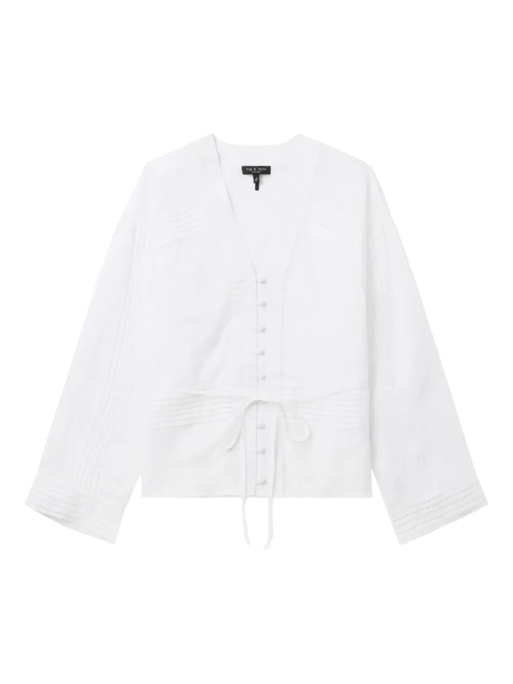 Рубашка Viviana с V-образным вырезом rag & bone, белый
Рубашка Viviana с V-образным вырезом rag & bone, белый