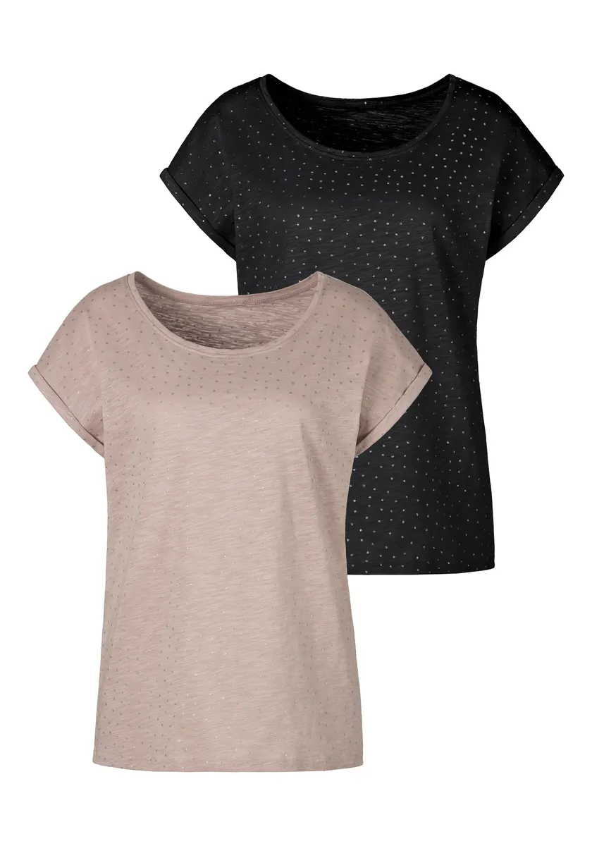 Футболка Vivance с серебряными блестящими точками, цвет Rose, Schwarz, Серебристый, Футболка Vivance с серебряными блестящими точками, цвет Rose, Schwarz
Футболка Vivance с серебряными блестящими точками, цвет Rose, Schwarz, Серебристый, Футболка Vivance с серебряными блестящими точками, цвет Rose, Schwarz