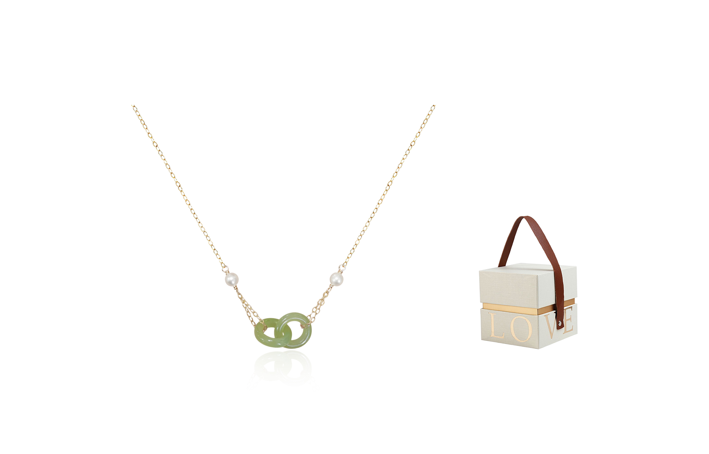 Китайская элегантность нежный перламутр жемчужная застежка-мир ожерелье women's роскошный ниша ключица цепь HOLLY RYAN