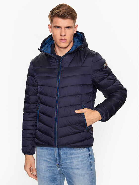 Пуховик стандартного кроя Napapijri, синий
Пуховик стандартного кроя Napapijri, синий