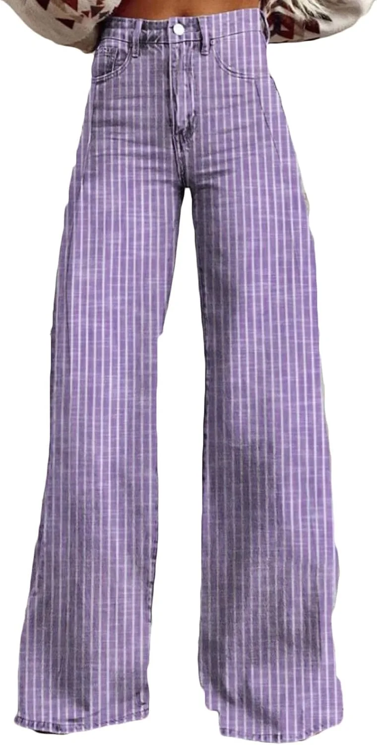 FZYLQY женские джинсы Y2K в полоску, высокие, на пуговицах, широкие, буткат
FZYLQY женские джинсы Y2K в полоску, высокие, на пуговицах, широкие, буткат