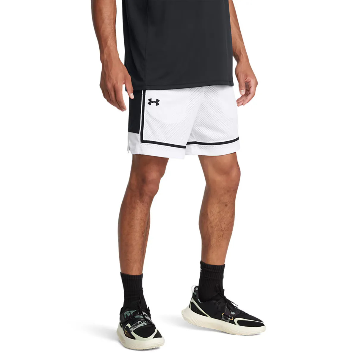 Мужские ua Zone Pro 7" Mesh Short-Blk Under Armour Мужские баскетбольные шорты, белый
Мужские ua Zone Pro 7" Mesh Short-Blk Under Armour Мужские баскетбольные шорты, белый