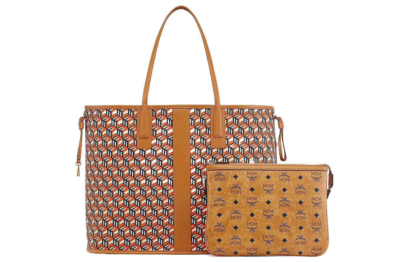 Сумка из комбинированных материалов с покрытием, сумка-шоппер, сумка для покупок, дамская сумка, плечевая сумка Tubas Women's MCM
Сумка из комбинированных материалов с покрытием, сумка-шоппер, сумка для покупок, дамская сумка, плечевая сумка Tubas Women's MCM