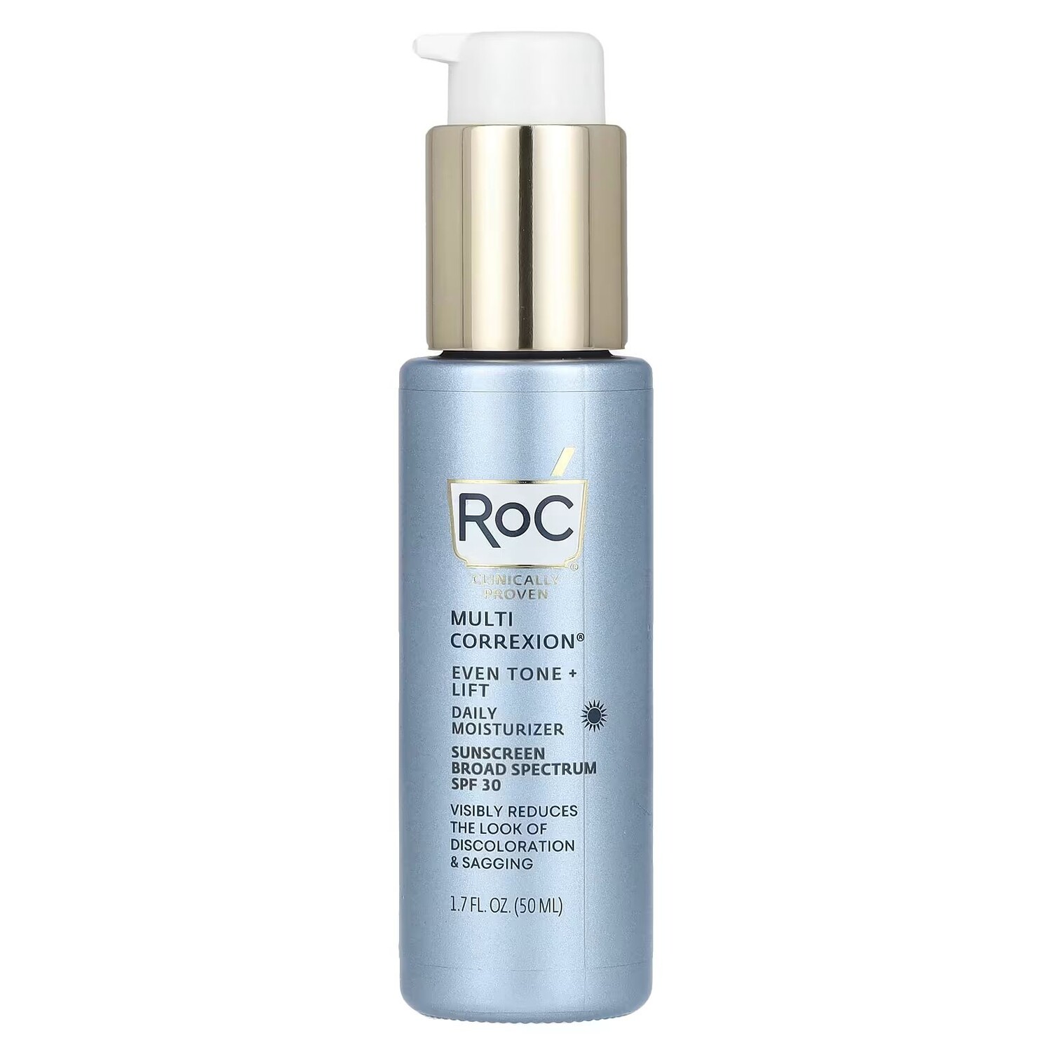Multi Correxion, Ежедневное увлажняющее средство для выравнивания тона и лифтинга, SPF 30, 50 мл (1,7 жидк. унции) Roc
Multi Correxion, Ежедневное увлажняющее средство для выравнивания тона и лифтинга, SPF 30, 50 мл (1,7 жидк. унции) Roc