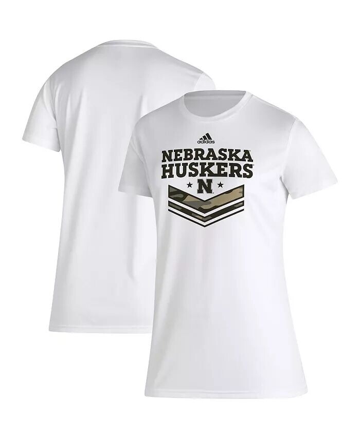 Женская футболка Adidas Nebraska Huskers, белый
Женская футболка Adidas Nebraska Huskers, белый