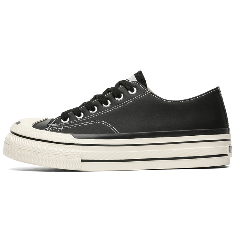 Medd Мужские низкие кеды из холста черные, цвет Black
Medd Мужские низкие кеды из холста черные, цвет Black