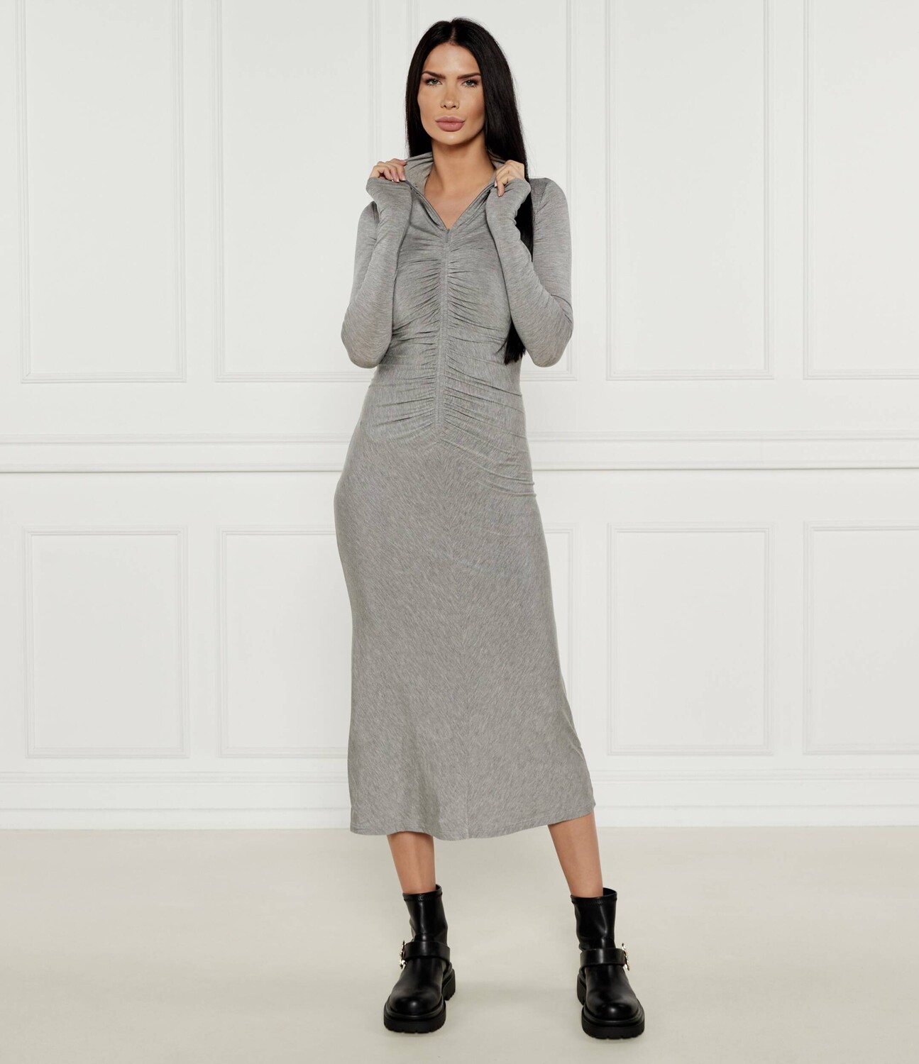 Платье Pinko DIMITROVA, серый
Платье Pinko DIMITROVA, серый