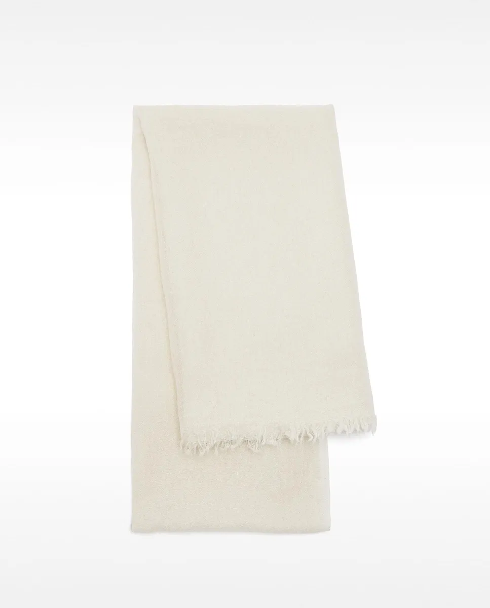 Платок с отделкой в рубчик Parfois, белый
Платок с отделкой в рубчик Parfois, белый