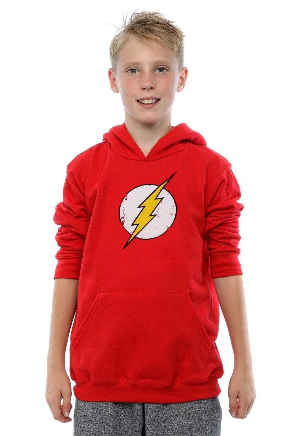 Толстовка с принтом Flash и логотипом DC Comics, красный
Толстовка с принтом Flash и логотипом DC Comics, красный