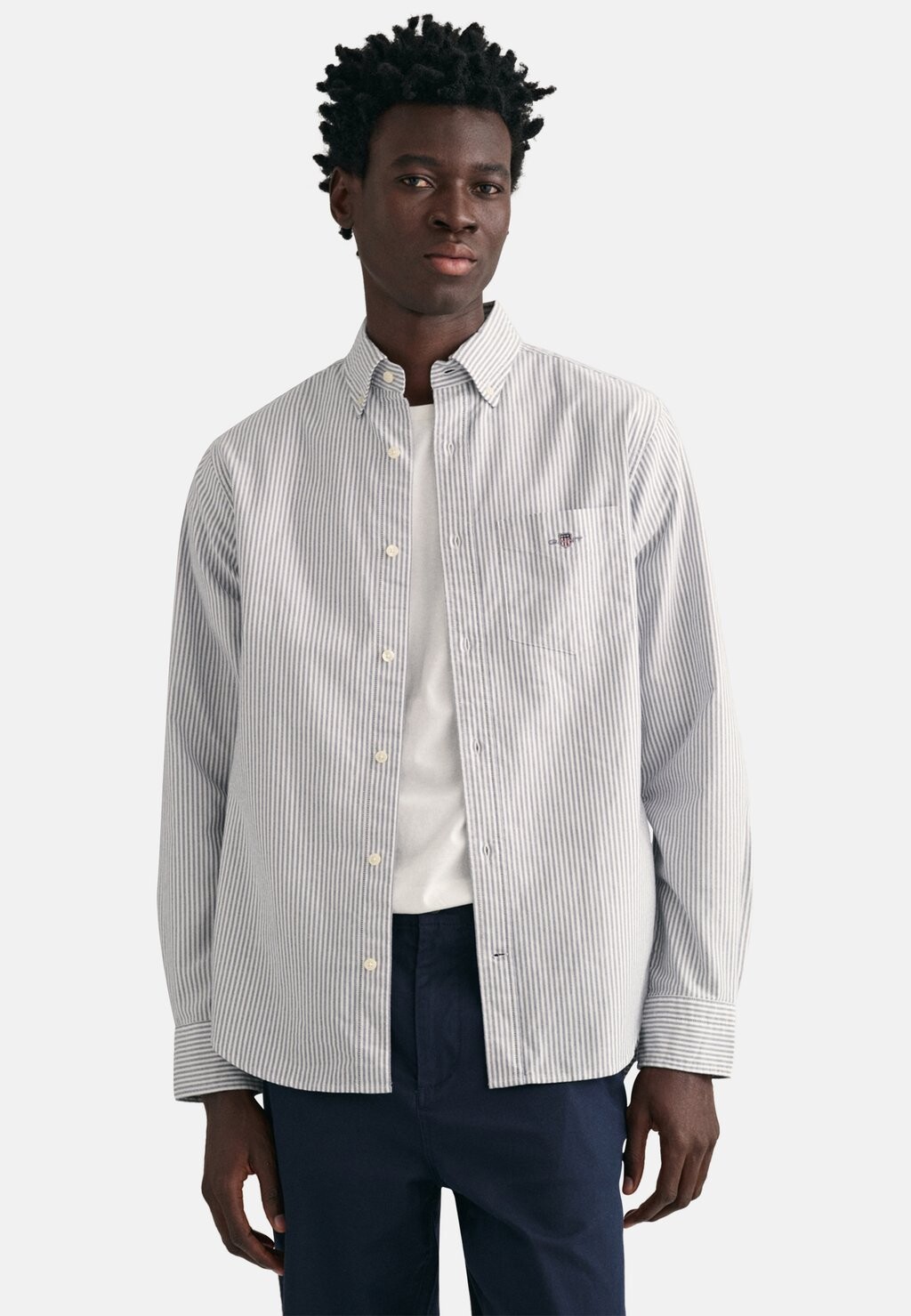 Рубашка Reg Oxford Banker GANT, цвет persian blue
Рубашка Reg Oxford Banker GANT, цвет persian blue
