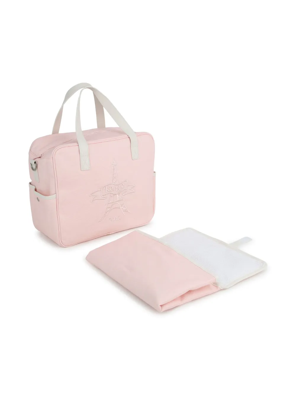 Пеленальная сумка с вышитым логотипом Kenzo Kids, розовый
Пеленальная сумка с вышитым логотипом Kenzo Kids, розовый