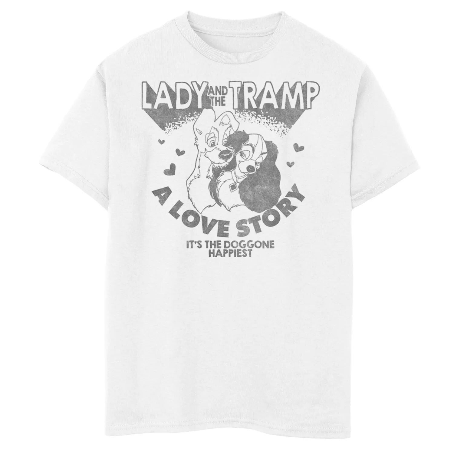 Футболка Disney's Lady and The Tramp Boys 8-20 A Love Story Doggone Happiest с рисунком Disney, белый
Футболка Disney's Lady and The Tramp Boys 8-20 A Love Story Doggone Happiest с рисунком Disney, белый