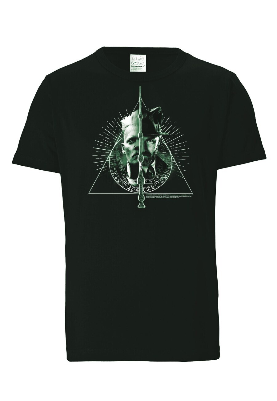 Футболка Logoshirt GRINDELWALD VS DUMBLEDORE, черный 
Футболка Logoshirt GRINDELWALD VS DUMBLEDORE, черный