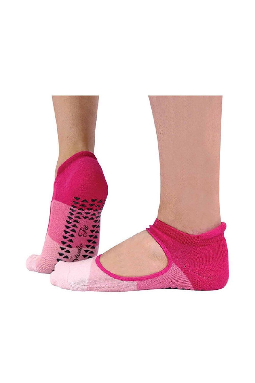 2 пары невидимых носков для пилатеса для йоги с нескользящей ручкой и низким вырезом Sock Snob, розовый
2 пары невидимых носков для пилатеса для йоги с нескользящей ручкой и низким вырезом Sock Snob, розовый