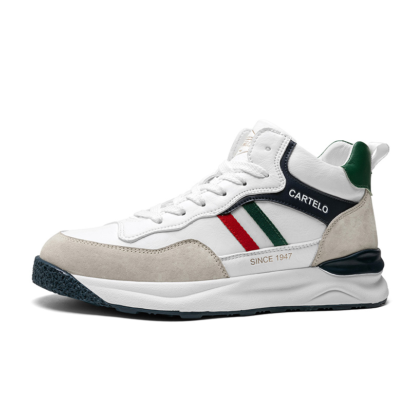 Классические модные полувысокие повседневные туфли мужские CARTELO, бело-синие
Классические модные полувысокие повседневные туфли мужские CARTELO, бело-синие