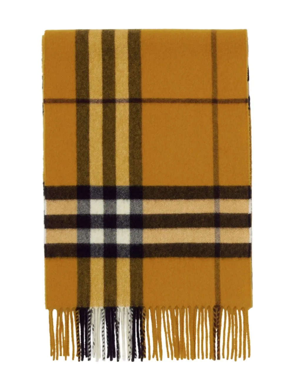 Кашемировый шарф BURBERRY, коричневый 
Кашемировый шарф BURBERRY, коричневый