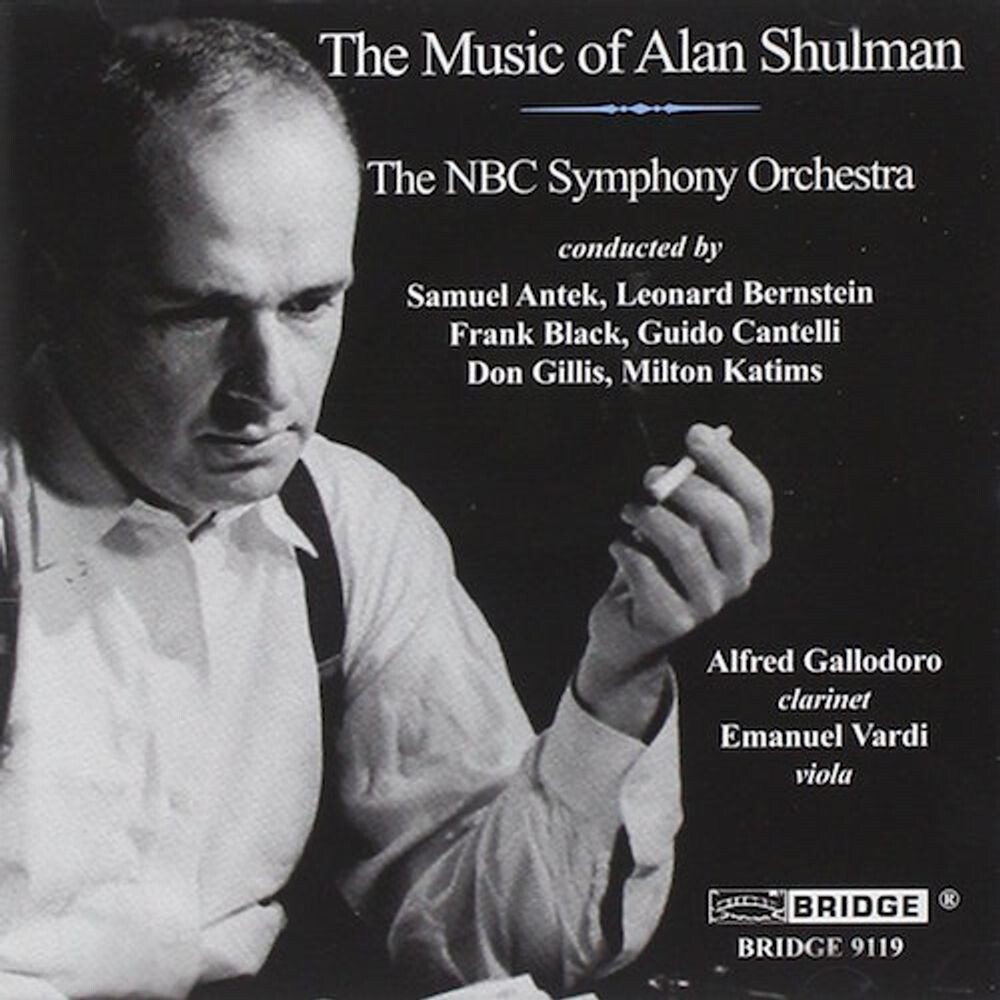 Диск CD Music Of Alan Shulman - Alan Shulman, NBC Symphony Orchestra
Диск CD Music Of Alan Shulman - Alan Shulman, NBC Symphony Orchestra