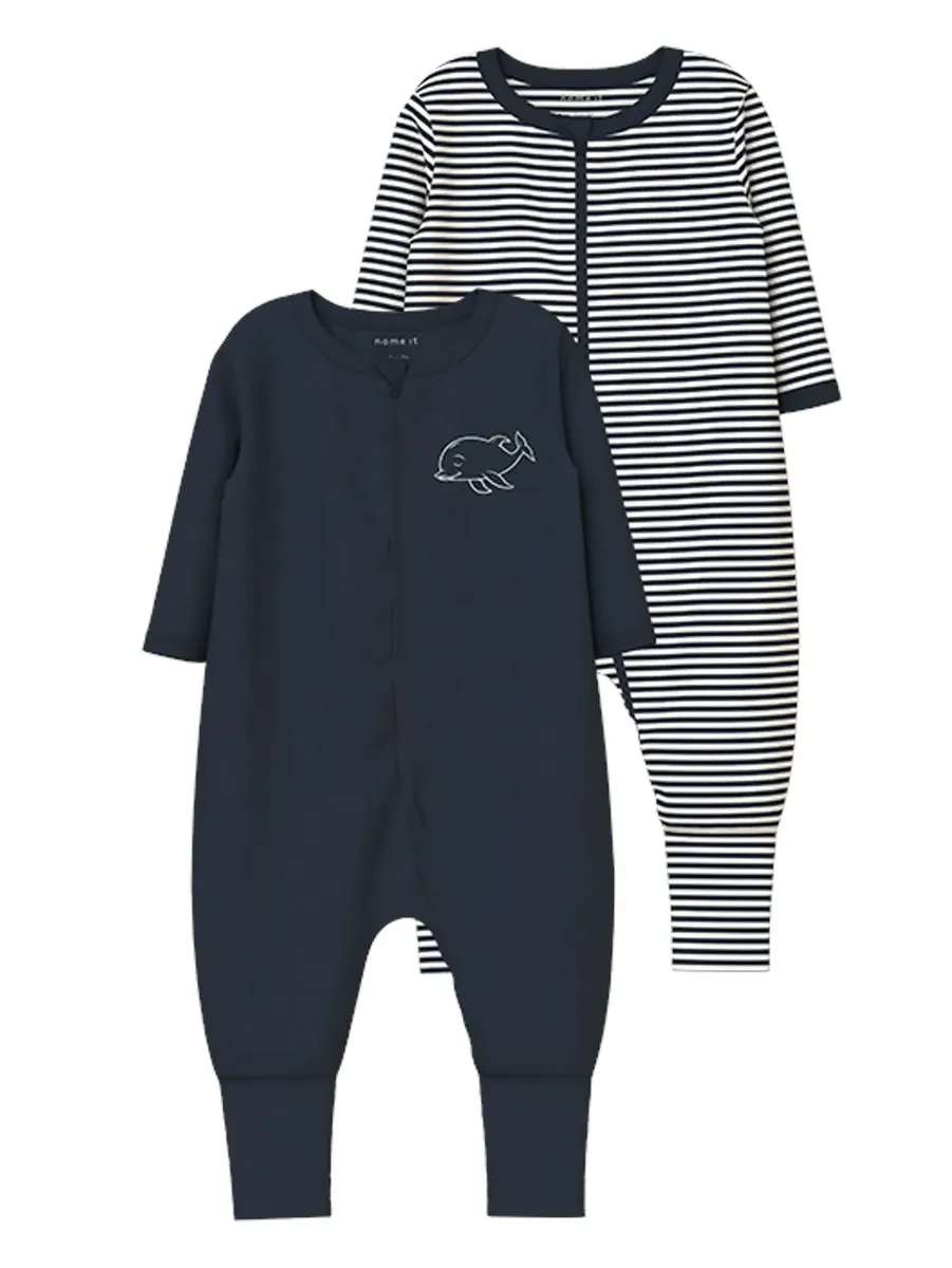 Комбинезон для сна Name It "NBNNIGHTSUIT 2P ZIP FF Y/D CORE 2 NOOS" (упаковка, 2 шт.), цвет Dark Sapphire
Комбинезон для сна Name It "NBNNIGHTSUIT 2P ZIP FF Y/D CORE 2 NOOS" (упаковка, 2 шт.), цвет Dark Sapphire