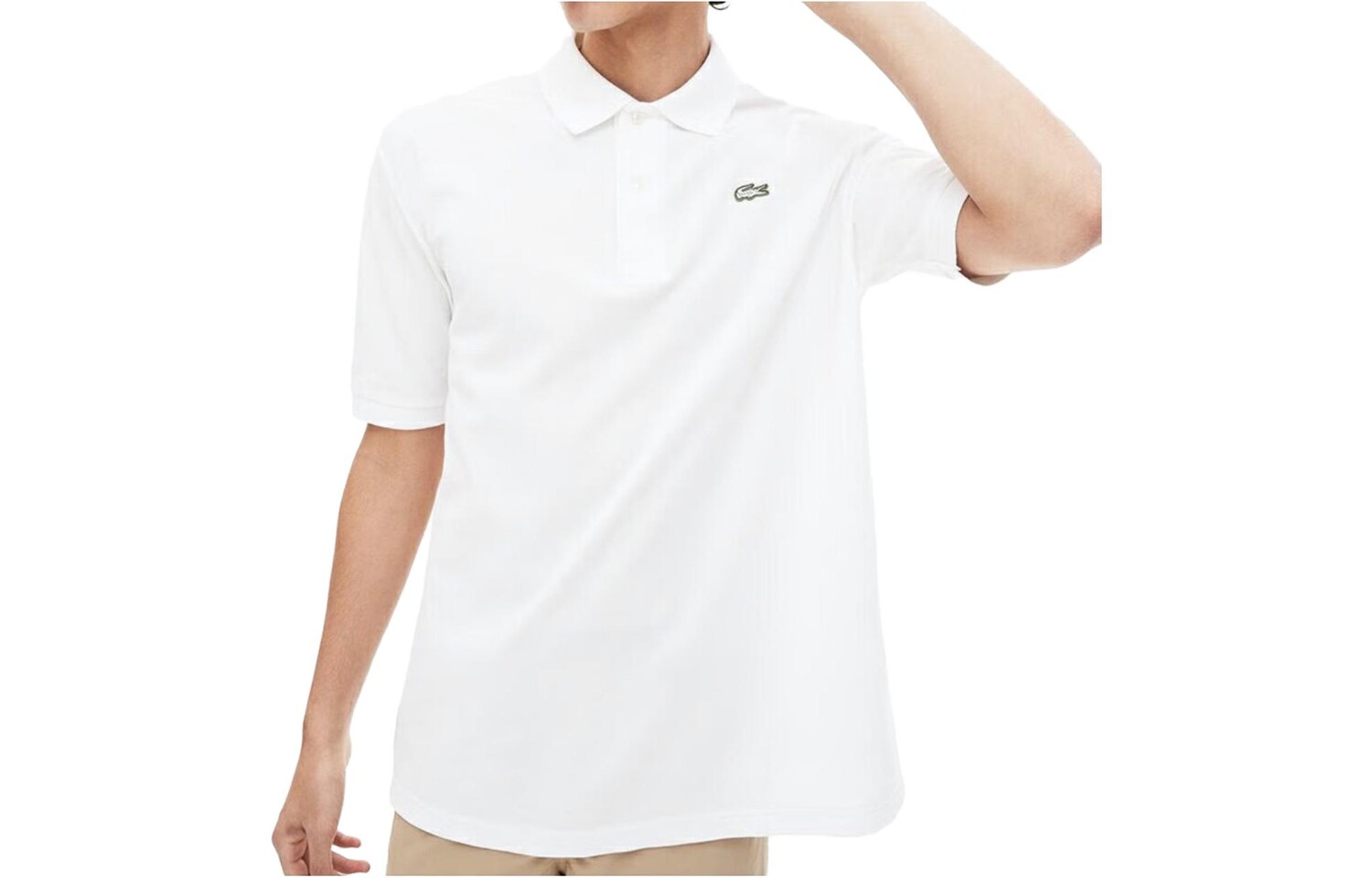 Футболка мужская белая Lacoste, белый
Футболка мужская белая Lacoste, белый