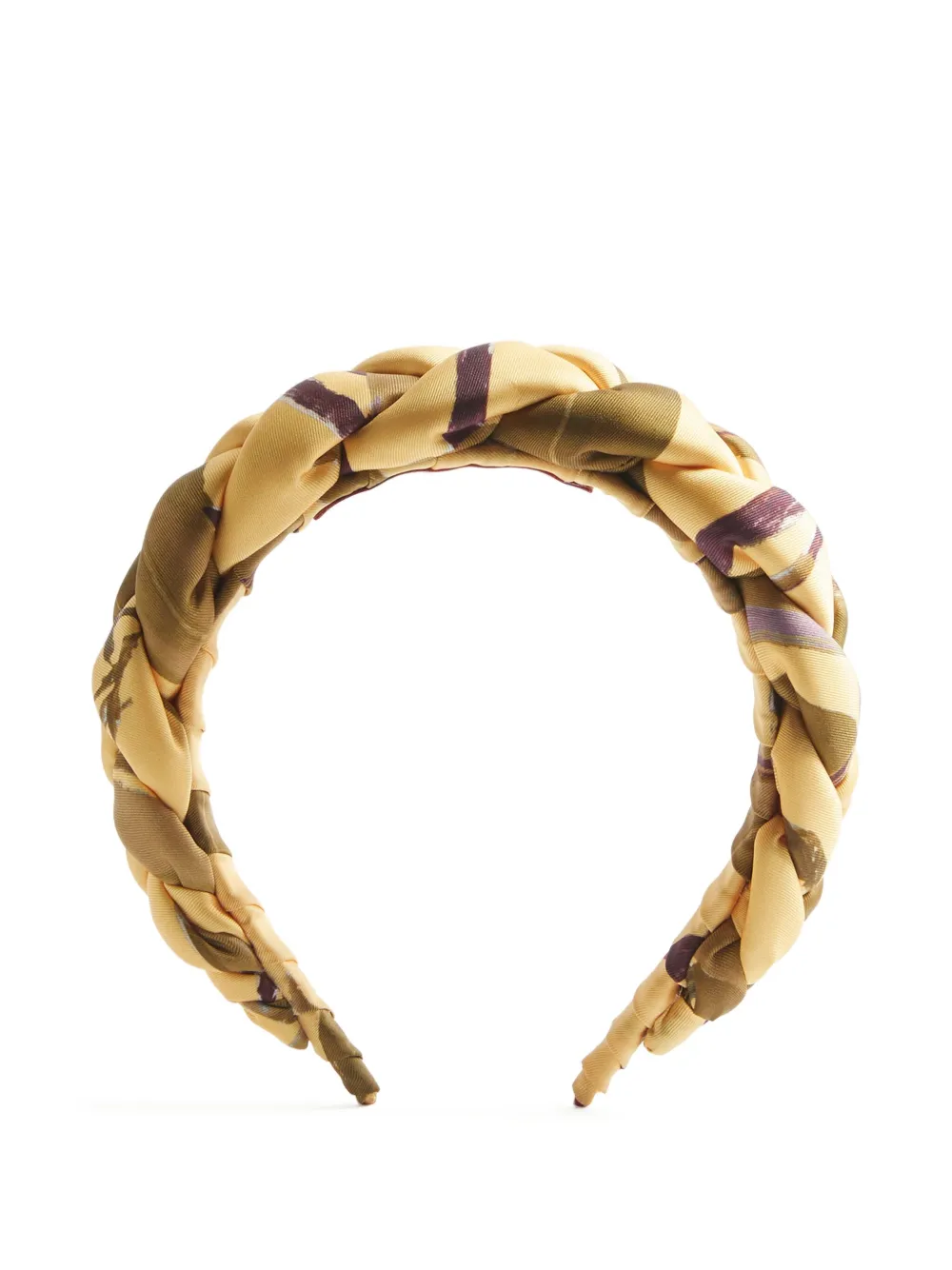 Плетеный ободок с узором La Doublej, желтый
Плетеный ободок с узором La Doublej, желтый