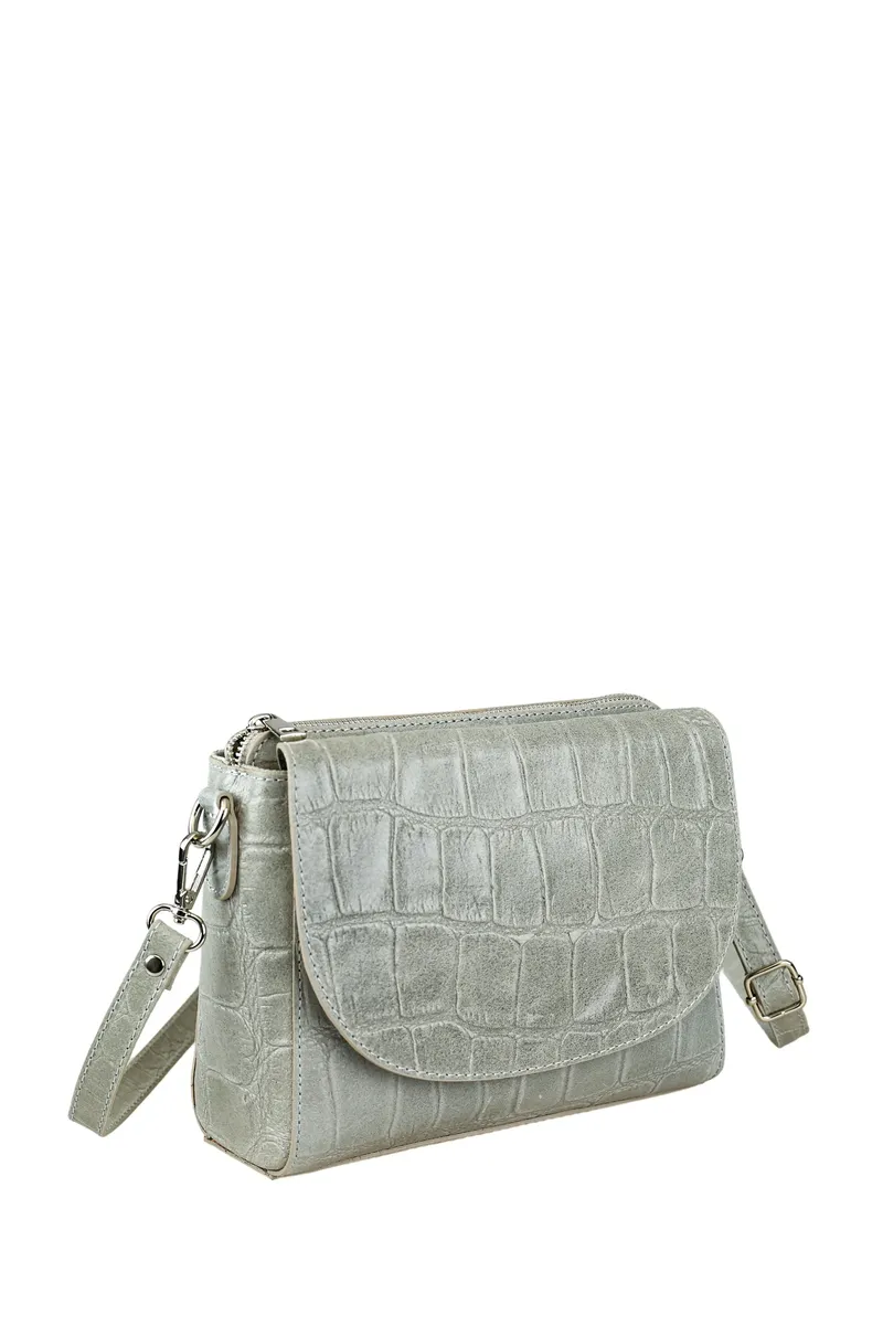 Сумка через плечо COLLEZIONE ALESSANDRO "Амстердам" из натуральной кожи, серый
Сумка через плечо COLLEZIONE ALESSANDRO "Амстердам" из натуральной кожи, серый