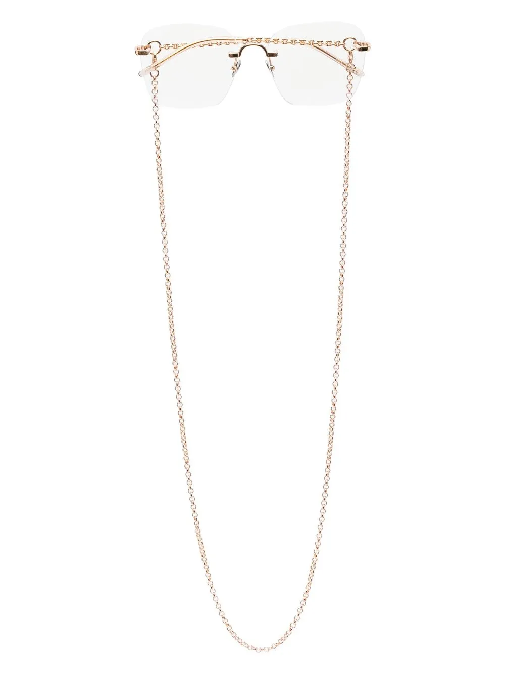 Очки в безободковой оправе Pomellato Eyewear, золотой
Очки в безободковой оправе Pomellato Eyewear, золотой